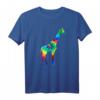 Giraffe Tie Dye Vintage Hippie T-Shirt – Buntes Tiermotiv im Retro Style, perfektes Geschenk für Giraffenliebhaber