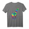 Giraffe Tie Dye Vintage Hippie T-Shirt – Buntes Tiermotiv im Retro Style, perfektes Geschenk für Giraffenliebhaber