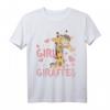 Nur ein Mädchen das Giraffen liebt - Tierliebhaber Giraffe T-Shirt für Zoo, Safari & Geschenkideen zu Weihnachten & Geburtstag