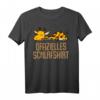 Offizielles Giraffen Schlafshirt und Pyjama Nachthemd – Lustiges Geschenk für Damen, Herren und Teenager zum Schlafen, Relaxen und Träumen