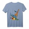 Kinder Zootiere Design Tiere aus Afrika T-Shirt - Perfektes Geschenk für Tierliebende Kinder und Zoo-Ausflüge