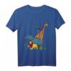 Kinder Zootiere Design Tiere aus Afrika T-Shirt - Perfektes Geschenk für Tierliebende Kinder und Zoo-Ausflüge