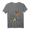 Kinder Zootiere Design Tiere aus Afrika T-Shirt - Perfektes Geschenk für Tierliebende Kinder und Zoo-Ausflüge