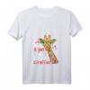 Damen Giraffe Brille Just A Girl Who Loves Giraffes T-Shirt - Perfektes Geschenk für Tierliebhaberinnen, Zoo- und Safari-Fans