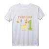 Kinder 1. Geburtstag T-Shirt mit Giraffe - Klassisch geschnitten, perfekt für Jungen und Mädchen zum ersten Geburtstag
