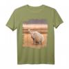 Lustiges fette Giraffe Wecker T-Shirt – Humorvolles Tiermotiv, klassisch geschnitten, perfekt als Geschenk für Tierliebhaber