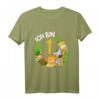 Kinder 1. Geburtstag T-Shirt mit Dschungel-Tieren – Niedliches Geburtstagsgeschenk für Einjährige, Jungen & Mädchen, perfekt für die Dschungel Party