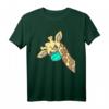 Giraffe trägt Mundschutz - Lustiges Giraffen T-Shirt & Atemschutzmaske für Tierliebhaber, Zoo-Fans & Safari-Enthusiasten