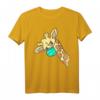 Giraffe trägt Mundschutz - Lustiges Giraffen T-Shirt & Atemschutzmaske für Tierliebhaber, Zoo-Fans & Safari-Enthusiasten