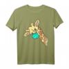 Giraffe trägt Mundschutz - Lustiges Giraffen T-Shirt & Atemschutzmaske für Tierliebhaber, Zoo-Fans & Safari-Enthusiasten