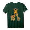 Giraffe Mutter und Baby T-Shirt – Niedliches Tiermotiv für Kinder, klassisch geschnitten mit doppeltem Saum
