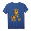 Giraffe Mutter und Baby T-Shirt – Niedliches Tiermotiv für Kinder, klassisch geschnitten mit doppeltem Saum