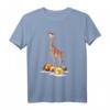 Lustiges Giraffe Rentier Weihnachts T-Shirt – Perfektes Weihnachtsgeschenk für Männer, Frauen, Kinder & Familie