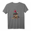Shirt mit Yorkshire Terrier Hund und Herz - Lustiges Hundemotiv T-Shirt für Hundeliebhaber, Hundemama & Hundepapa