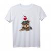 Shirt mit Yorkshire Terrier Hund und Herz - Lustiges Hundemotiv T-Shirt für Hundeliebhaber, Hundemama & Hundepapa