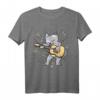 Katze Gitarre T-Shirt – Perfektes Geburtstagsgeschenk für Gitarristen, Musiker & Musikliebhaber