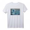 Hokusai trifft Fibonacci, Goldener Schnitt #2 T-Shirt – Kunstvolles Design mit Welle und Spirale für Kunst- & Wissenschaftsliebhaber