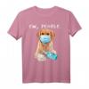 Golden Retriever Ew People Wearing A Face Mask T-Shirt - Lustiges Tiermotiv für Hundeliebhaber und Maskenträger