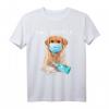 Golden Retriever Ew People Wearing A Face Mask T-Shirt - Lustiges Tiermotiv für Hundeliebhaber und Maskenträger