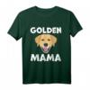 Golden Retriever Mama T-Shirt für Frauen - Muttertag, Hundeliebhaber und Tierretter Geschenk für Hundemütter und Tierfreunde