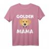 Golden Retriever Mama T-Shirt für Frauen - Muttertag, Hundeliebhaber und Tierretter Geschenk für Hundemütter und Tierfreunde