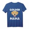 Golden Retriever Mama T-Shirt für Frauen - Muttertag, Hundeliebhaber und Tierretter Geschenk für Hundemütter und Tierfreunde