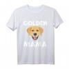 Golden Retriever Mama T-Shirt für Frauen - Muttertag, Hundeliebhaber und Tierretter Geschenk für Hundemütter und Tierfreunde
