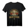 Gott schuf Golden Retriever T-Shirt – Lustiges Hunde Design für Tierliebhaber & Hundeliebhaber Geschenk