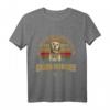 Gott schuf Golden Retriever T-Shirt – Lustiges Hunde Design für Tierliebhaber & Hundeliebhaber Geschenk