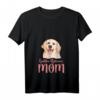 Süßes Golden Retriever Mom Shirt für Damen – Lustiges Hundeliebhaber T-Shirt mit V-Ausschnitt für Spaziergänge, Hundeshows & Geschenke