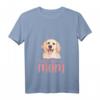Süßes Golden Retriever Mom Shirt für Damen – Lustiges Hundeliebhaber T-Shirt mit V-Ausschnitt für Spaziergänge, Hundeshows & Geschenke