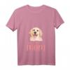 Süßes Golden Retriever Mom Shirt für Damen – Lustiges Hundeliebhaber T-Shirt mit V-Ausschnitt für Spaziergänge, Hundeshows & Geschenke