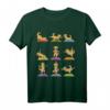 Lustiges Yoga Golden Retriever T-Shirt mit Hunde in Yoga Posen – Perfektes Geschenk für Yoga-Liebhaber, Geburtstags- und Weihnachtsgeschenke