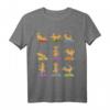 Lustiges Yoga Golden Retriever T-Shirt mit Hunde in Yoga Posen – Perfektes Geschenk für Yoga-Liebhaber, Geburtstags- und Weihnachtsgeschenke