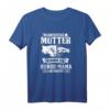 Damen Hunde Mama Frauchen T-Shirt - Witziges Hundebesitzerinnen Outfit für Golden Retriever, Dackel, Labrador & mehr
