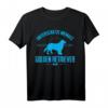 Unterschätze nie einen Mann mit einem Golden Retriever T-Shirt - Perfekt für Hunde Fans, Vatertag, Weihnachten & Geburtstage
