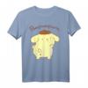 Sanrio Pom Pom Purin Golden Retriever Logo T-Shirt - Niedliches Official Sanrio Fan-Shirt für Hundeliebhaber