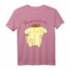 Sanrio Pom Pom Purin Golden Retriever Logo T-Shirt - Niedliches Official Sanrio Fan-Shirt für Hundeliebhaber