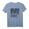 Golden Retriever - Hört aufs Wort lustiges Hundedesign T-Shirt, perfektes Geschenk für Hundeliebhaber, Züchter & Hundesportler
