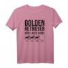 Golden Retriever - Hört aufs Wort lustiges Hundedesign T-Shirt, perfektes Geschenk für Hundeliebhaber, Züchter & Hundesportler