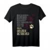 Hunde Besitzer T-Shirt mit Spruch - Golden Retriever Geschenk für Frauchen & Herrchen, Weihnachten & Geburtstag