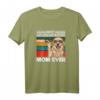 Damen Best Golden Retriever Mom Ever Dog Mom T-Shirt - Perfektes Muttertags- und Geschenk für Hundemütter, Tierliebhaber und Familien