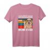Damen Best Golden Retriever Mom Ever Dog Mom T-Shirt - Perfektes Muttertags- und Geschenk für Hundemütter, Tierliebhaber und Familien