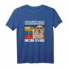 Damen Best Golden Retriever Mom Ever Dog Mom T-Shirt - Perfektes Muttertags- und Geschenk für Hundemütter, Tierliebhaber und Familien