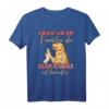 Vorsicht vor dem Frauchen Golden Retriever T-Shirt - Lustiges Hundedesign für Golden Retriever Besitzer, klassisch geschnitten