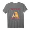 Vorsicht vor dem Frauchen Golden Retriever T-Shirt - Lustiges Hundedesign für Golden Retriever Besitzer, klassisch geschnitten
