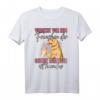 Vorsicht vor dem Frauchen Golden Retriever T-Shirt - Lustiges Hundedesign für Golden Retriever Besitzer, klassisch geschnitten