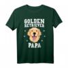 Golden Retriever Papa T-Shirt - Trendy Dog Lover Gift for Adoption, Birthdays & Holidays