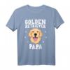Golden Retriever Papa T-Shirt - Trendy Dog Lover Gift for Adoption, Birthdays & Holidays