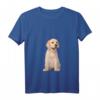Damen Golden Retriever T-Shirt mit V-Ausschnitt – Perfektes Geschenk für Hundemamas und Golden Retriever Fans